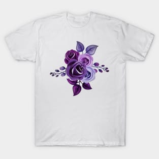 purple rose T-Shirt